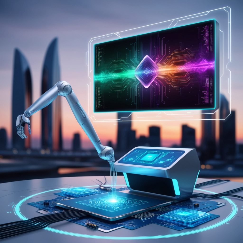 Leonardo_Phoenix_A_futuristic_illustration_of_AI_development_d_2